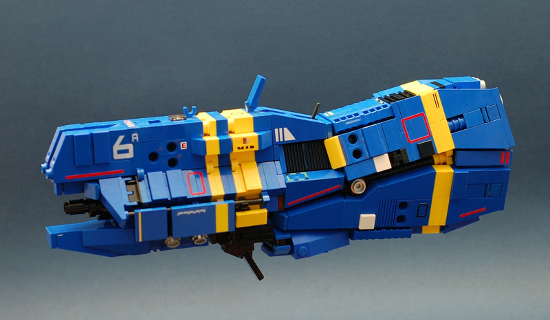 Illustration for article titled LEGO Homeworld Ships Are Works Of Art